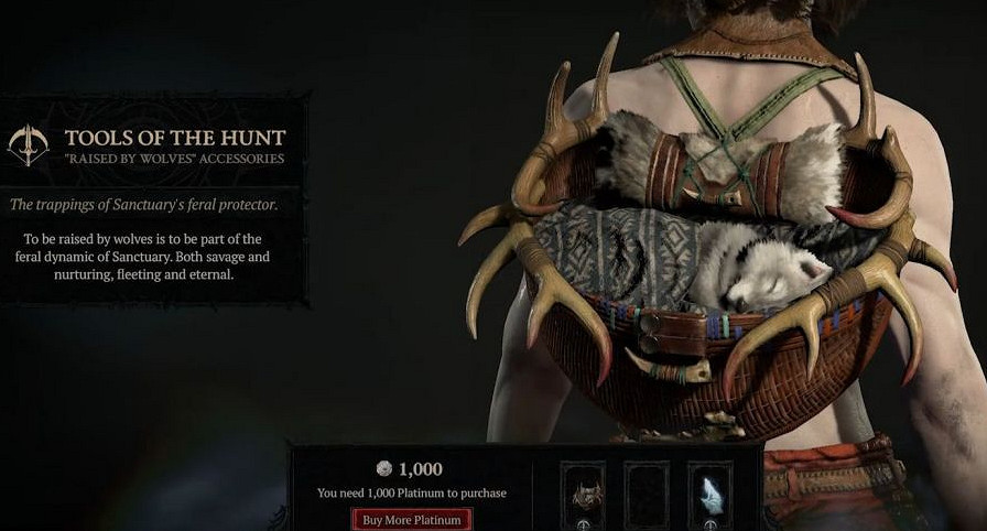 《暗黑破壞神4》白金幣商城價格一覽