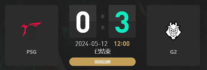 《lol》MSI季中冠軍賽PSG vs G2賽況介紹