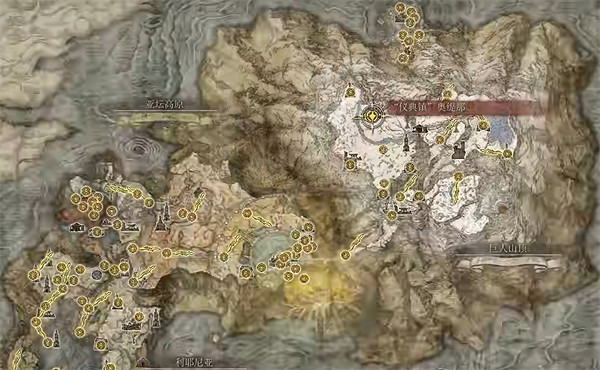 《艾爾登法環》儀典市位置介紹 《艾爾登法環》儀典市位置介紹