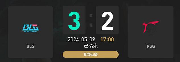 《lol》MSI季中冠軍賽BLG vs PSG賽況介紹