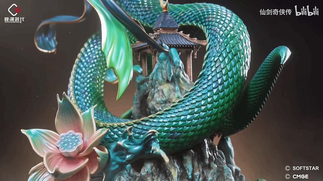 《仙劍》趙靈兒雕像實物展示:細節滿滿 絕美動人! 《仙劍》趙靈兒雕像實物展示:細節滿滿 絕美動人!