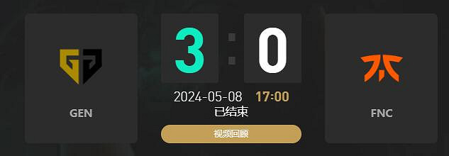 《lol》MSI季中冠軍賽GEN vs FNC賽況介紹