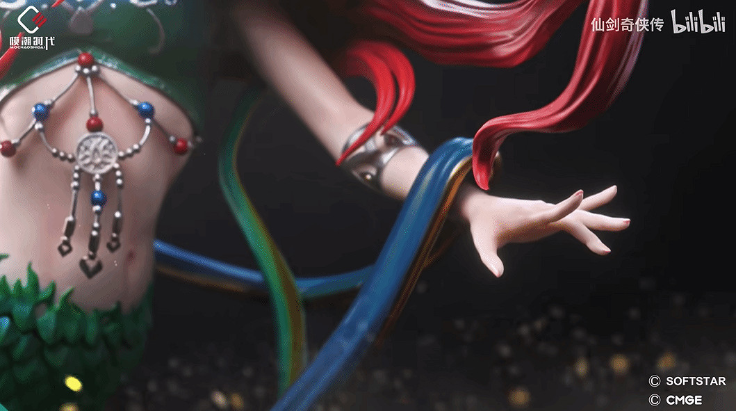 《仙劍》趙靈兒雕像實物展示:細節滿滿 絕美動人! 《仙劍》趙靈兒雕像實物展示:細節滿滿 絕美動人!