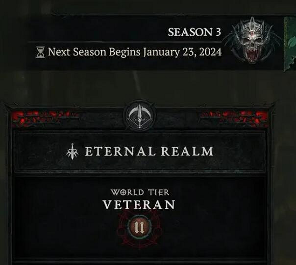 《暗黑破壞神4》第三賽季介紹 《暗黑破壞神4》第三賽季介紹