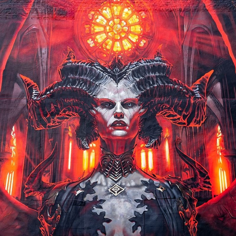 《暗黑破壞神4》戶外廣告噴繪獲最佳國際活動金獎