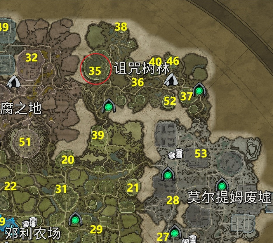 《夜族崛起》蜘蛛女王烏戈拉位置一覽