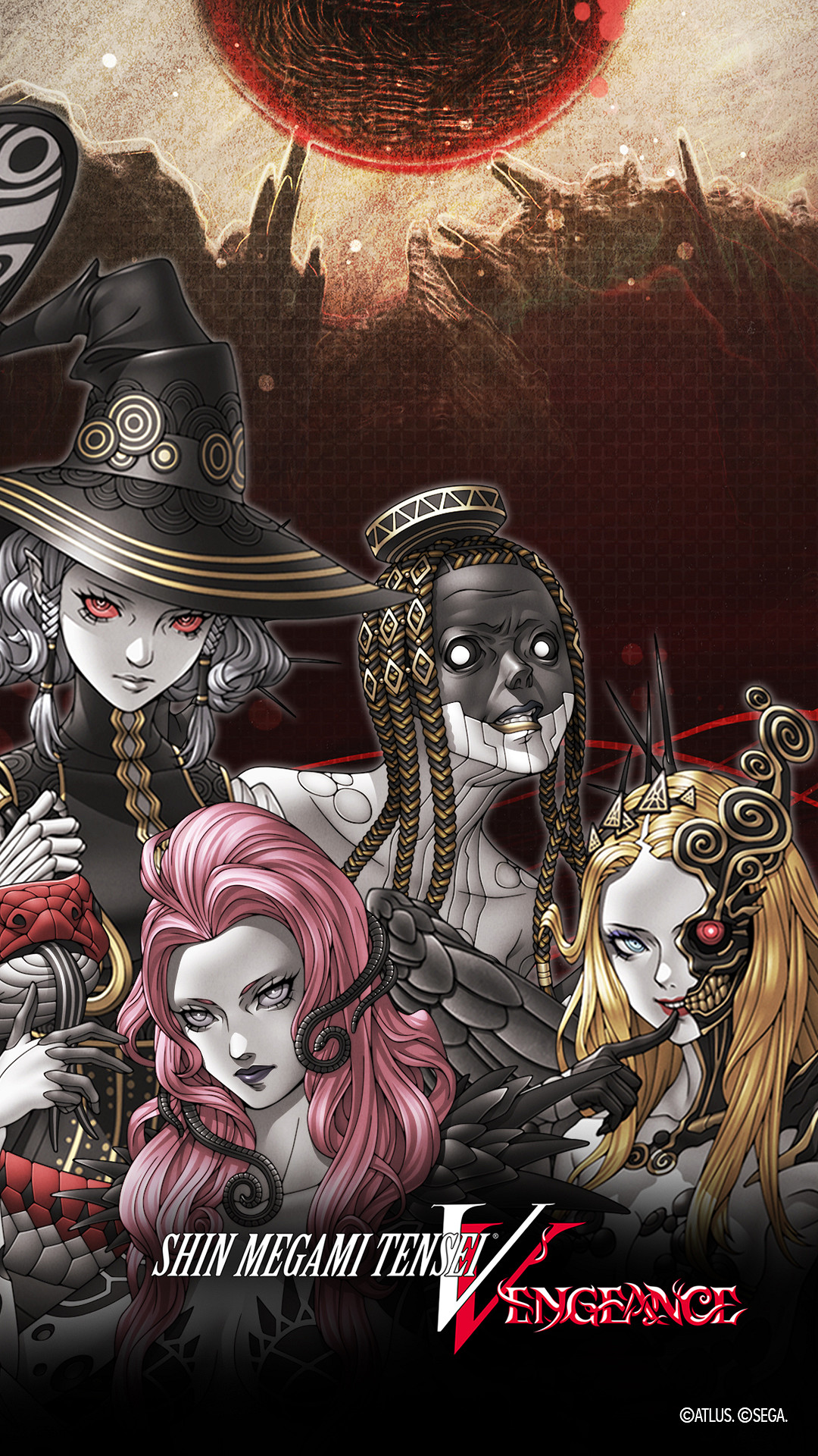 《真·女神轉生5V》大量壁紙公布:眾多角色 畫風精美! 《真·女神轉生5V》大量壁紙公布:眾多角色 畫風精美!