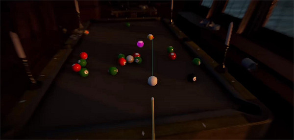 又一款&quot;死亡遊戲&quot;，畫風詭異的台球版《惡魔輪盤賭》