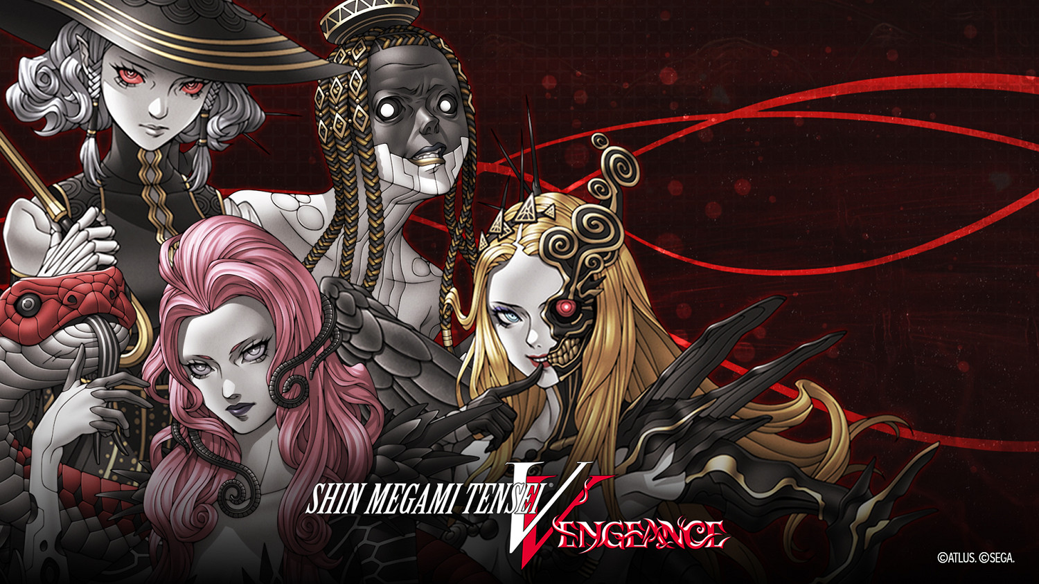 《真·女神轉生5V》大量壁紙公布:眾多角色 畫風精美! 《真·女神轉生5V》大量壁紙公布:眾多角色 畫風精美!