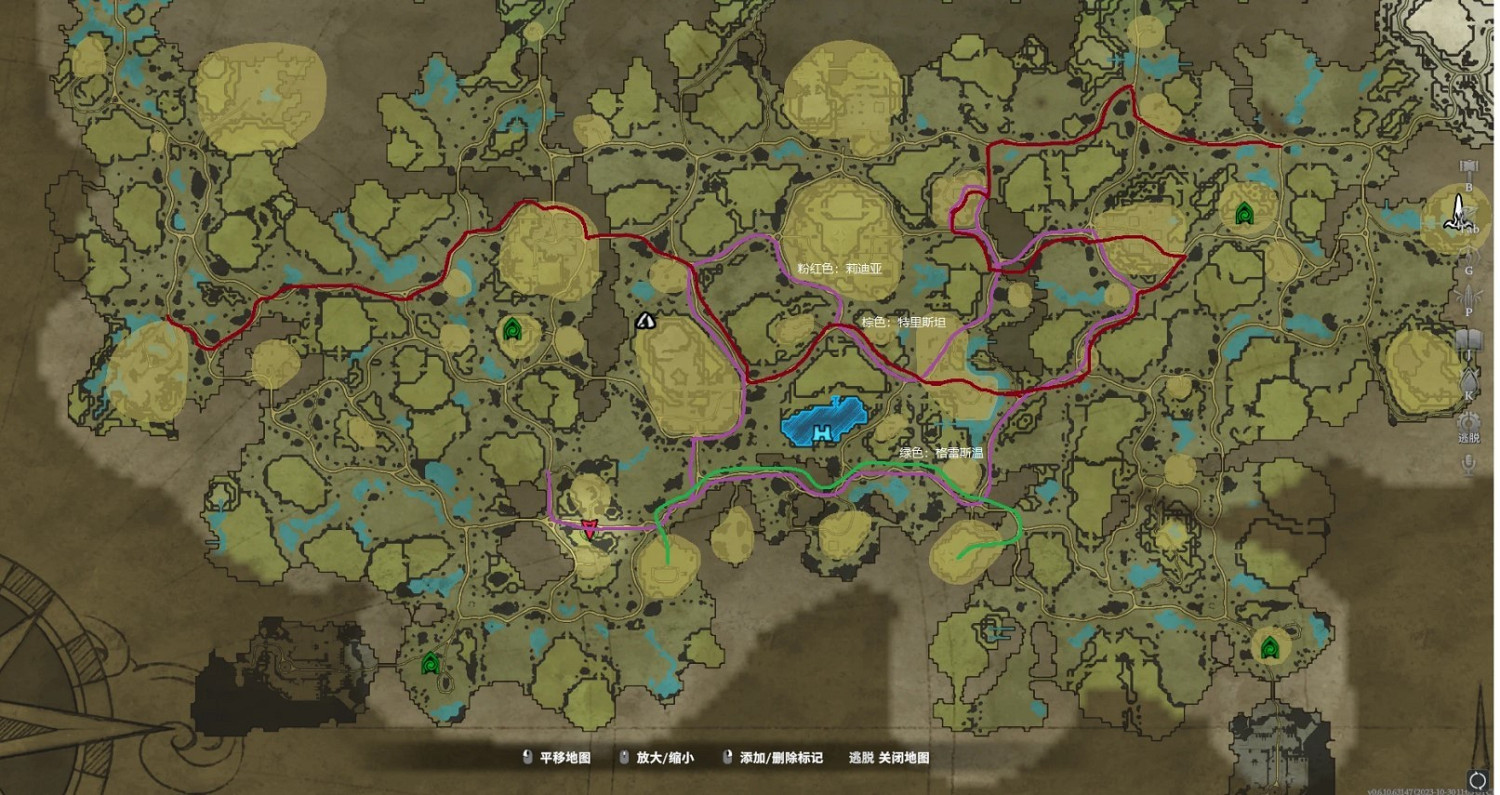 《夜族崛起》全巡邏Boss路線一覽 《夜族崛起》全巡邏Boss路線一覽