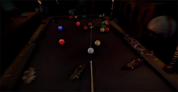 又一款&quot;死亡遊戲&quot;，畫風詭異的台球版《惡魔輪盤賭》