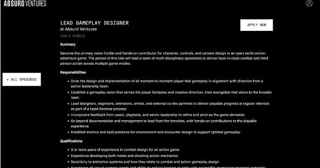 R星傳奇創始人Dan Houser 潛心打造開放世界力作！