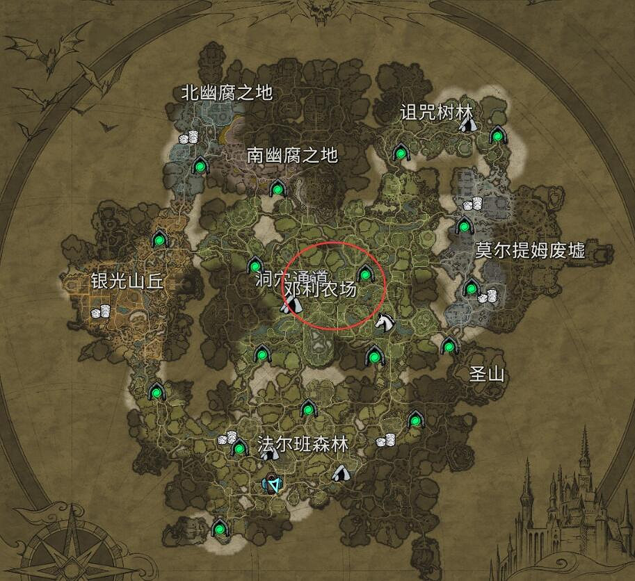 《夜族崛起》陰影之刃禍頭位置介紹 《夜族崛起》陰影之刃禍頭位置介紹