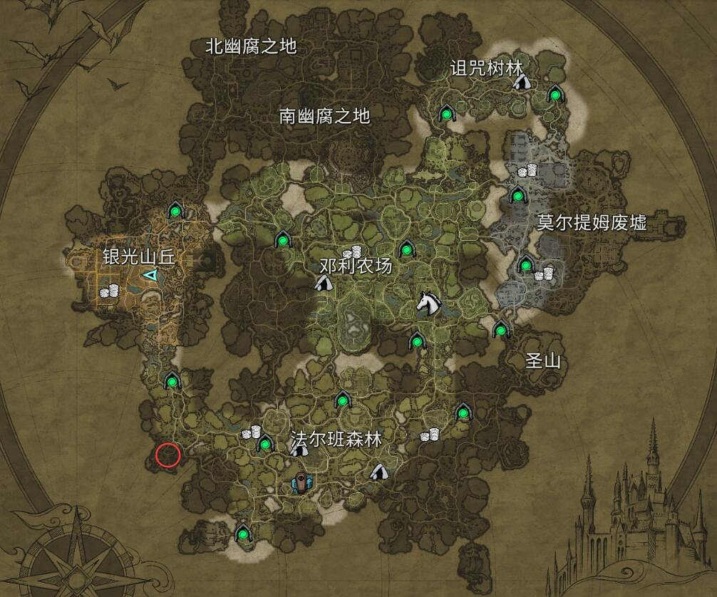 《夜族崛起》縱火狂克裡夫位置一覽 《夜族崛起》縱火狂克裡夫位置一覽