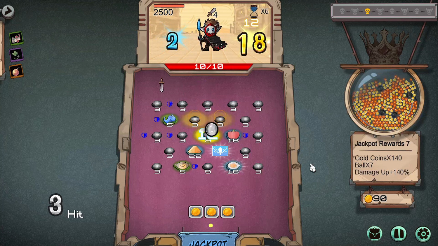 《一釘能贏》Steam頁面 遊戲支援簡繁體中文