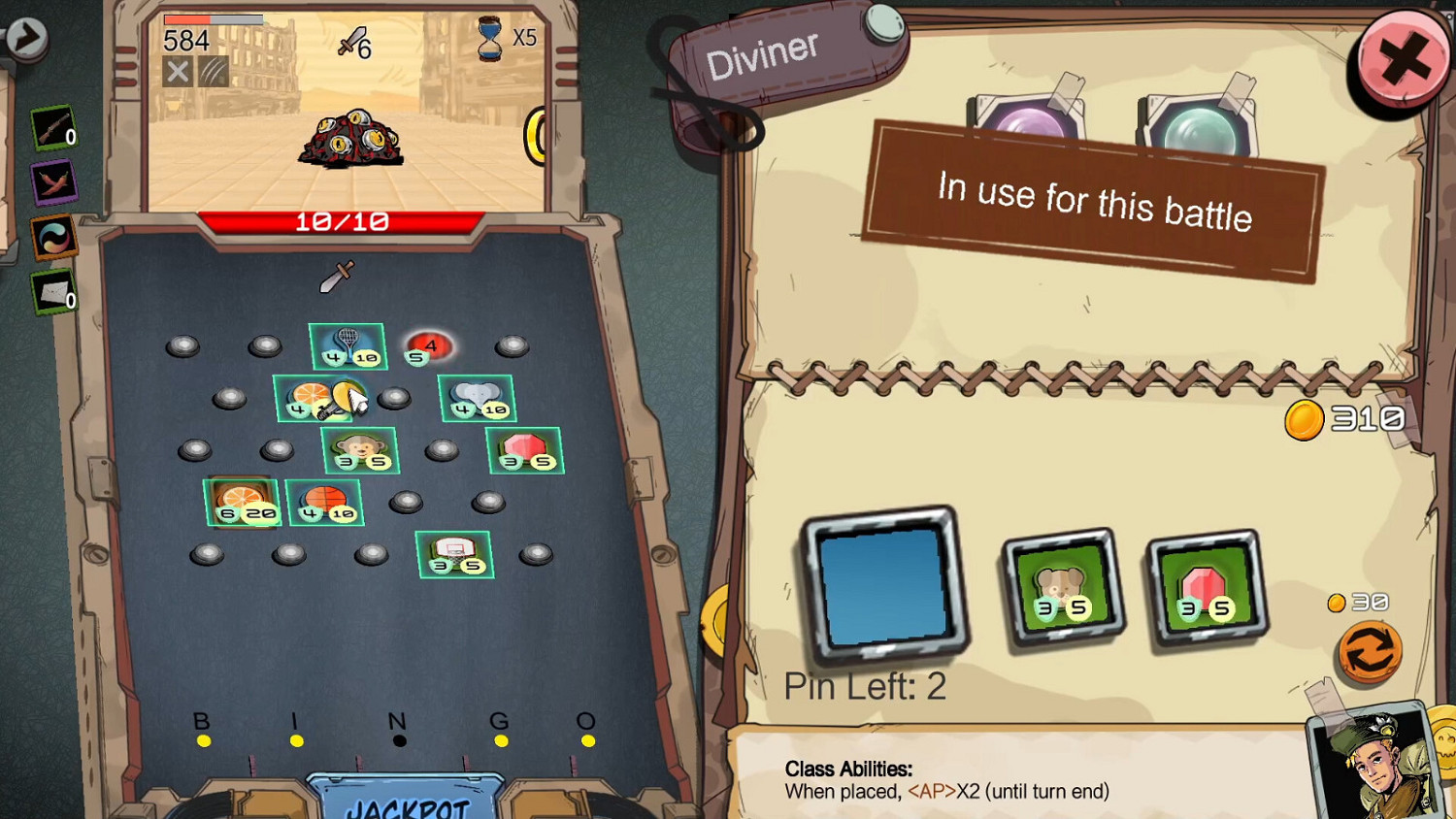 《一釘能贏》Steam頁面 遊戲支援簡繁體中文