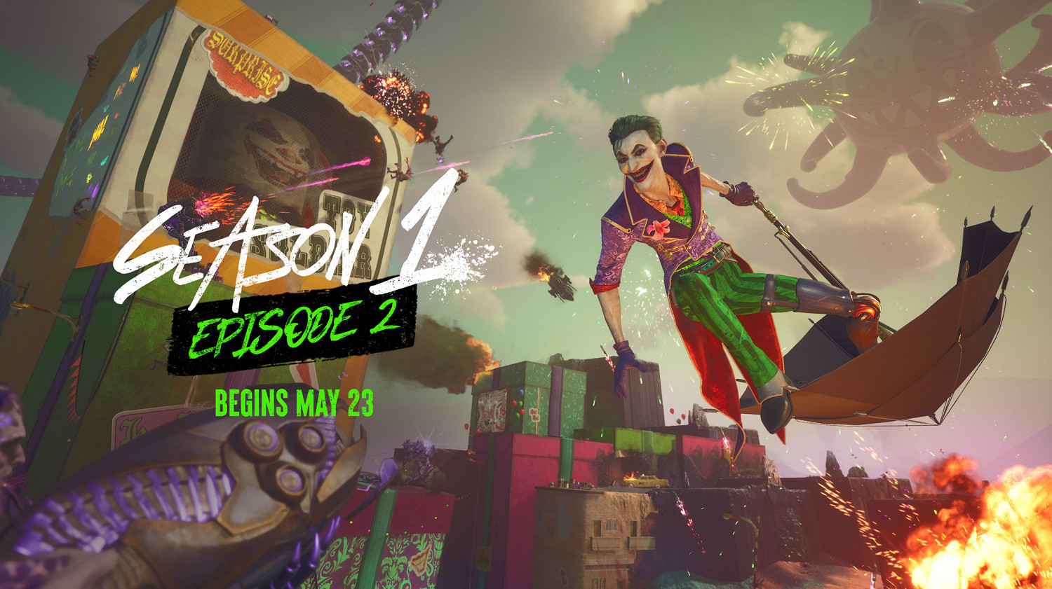 《自殺突擊隊 消滅正義聯盟》第1賽季第2章5月23日上線