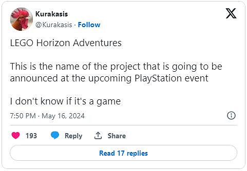 《樂高地平線探險》爆料：樂高版《西域禁地》要來了