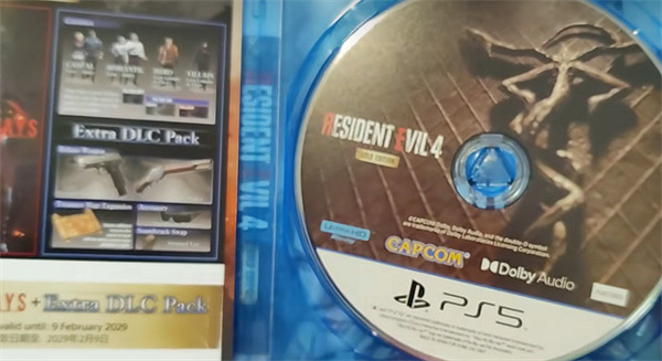 《惡靈古堡4重製版》PS5豪華版箱子內容 《惡靈古堡4重製版》PS5豪華版箱子內容