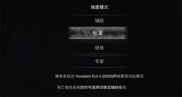 《惡靈古堡4重製版》四個難度介紹 《惡靈古堡4重製版》四個難度介紹