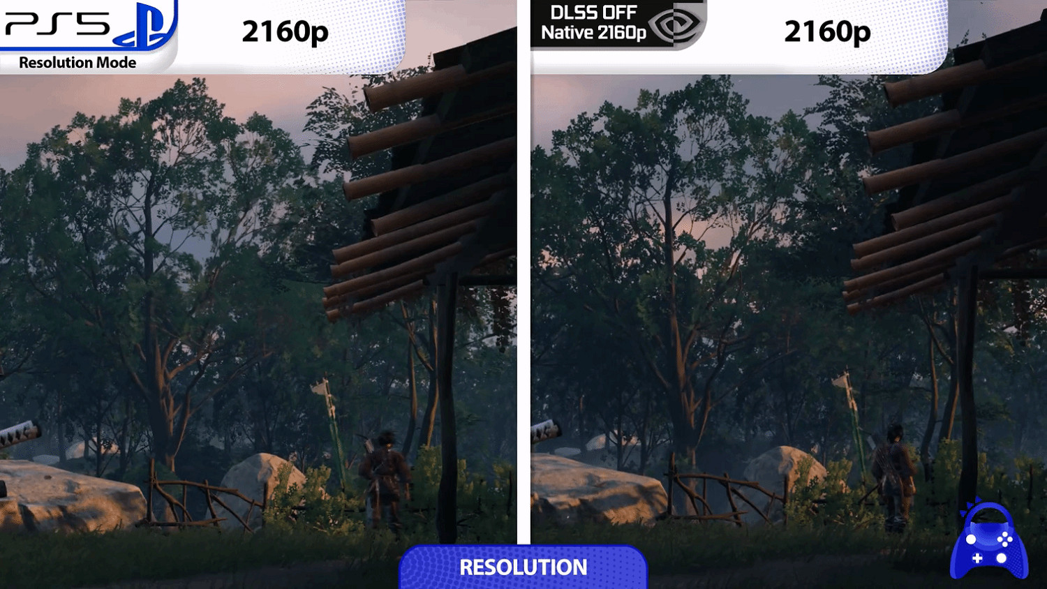 《對馬島之魂》PC/PS5畫面對比 PS版優化略遜一籌! 《對馬島之魂》PC/PS5畫面對比 PS版優化略遜一籌!