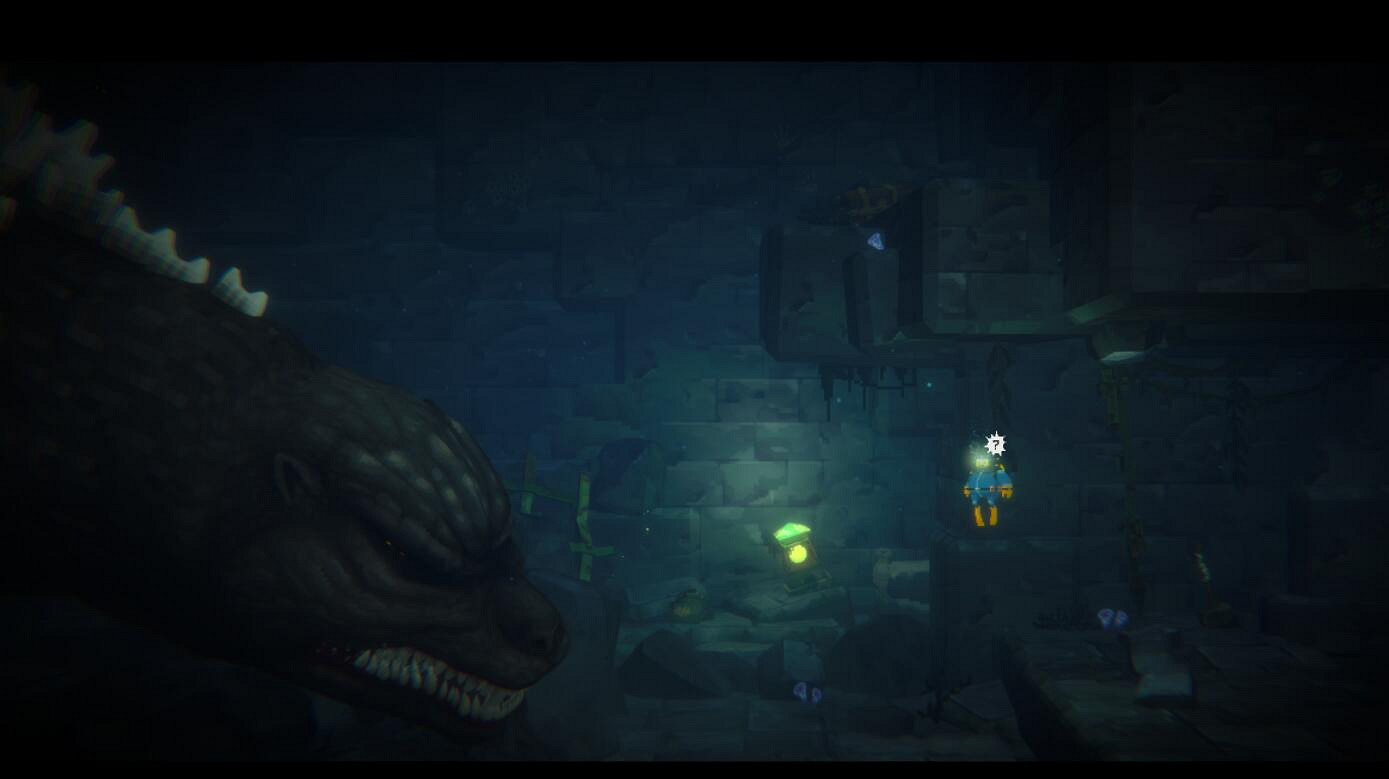 《潛水員戴夫》哥斯拉位置介紹