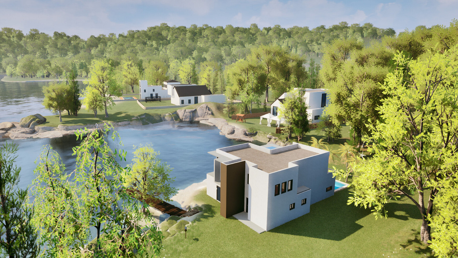 《建築師生活: 房屋設計模擬》Steam頁面 明年發售