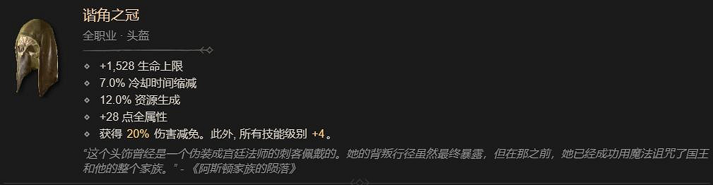 《暗黑4》軍帽掉落位置介紹