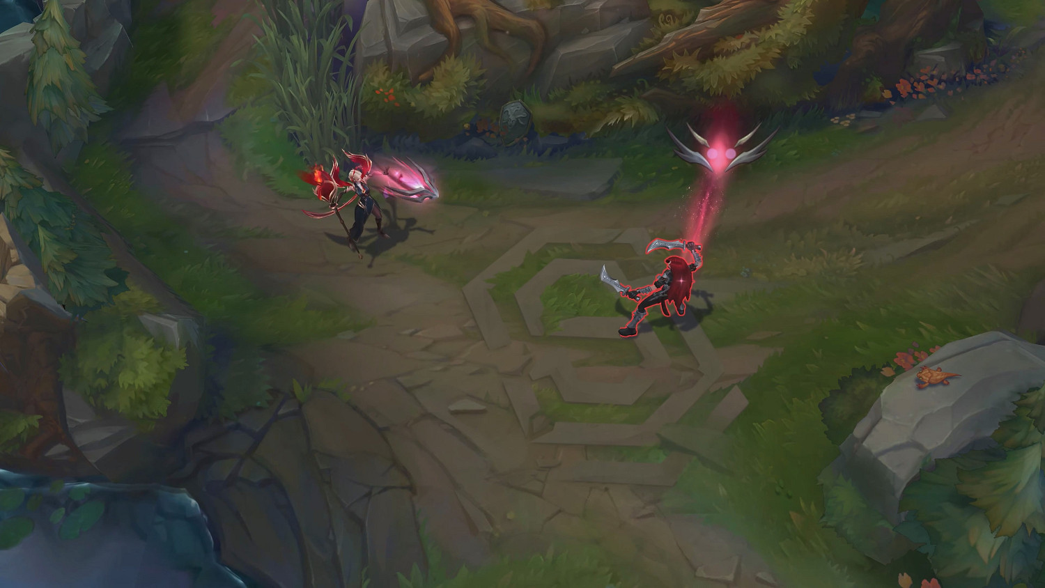 《LOL》Faker名人堂妖姬皮膚展示:暗紅特效十分帥氣! 《LOL》Faker名人堂妖姬皮膚展示:暗紅特效十分帥氣!