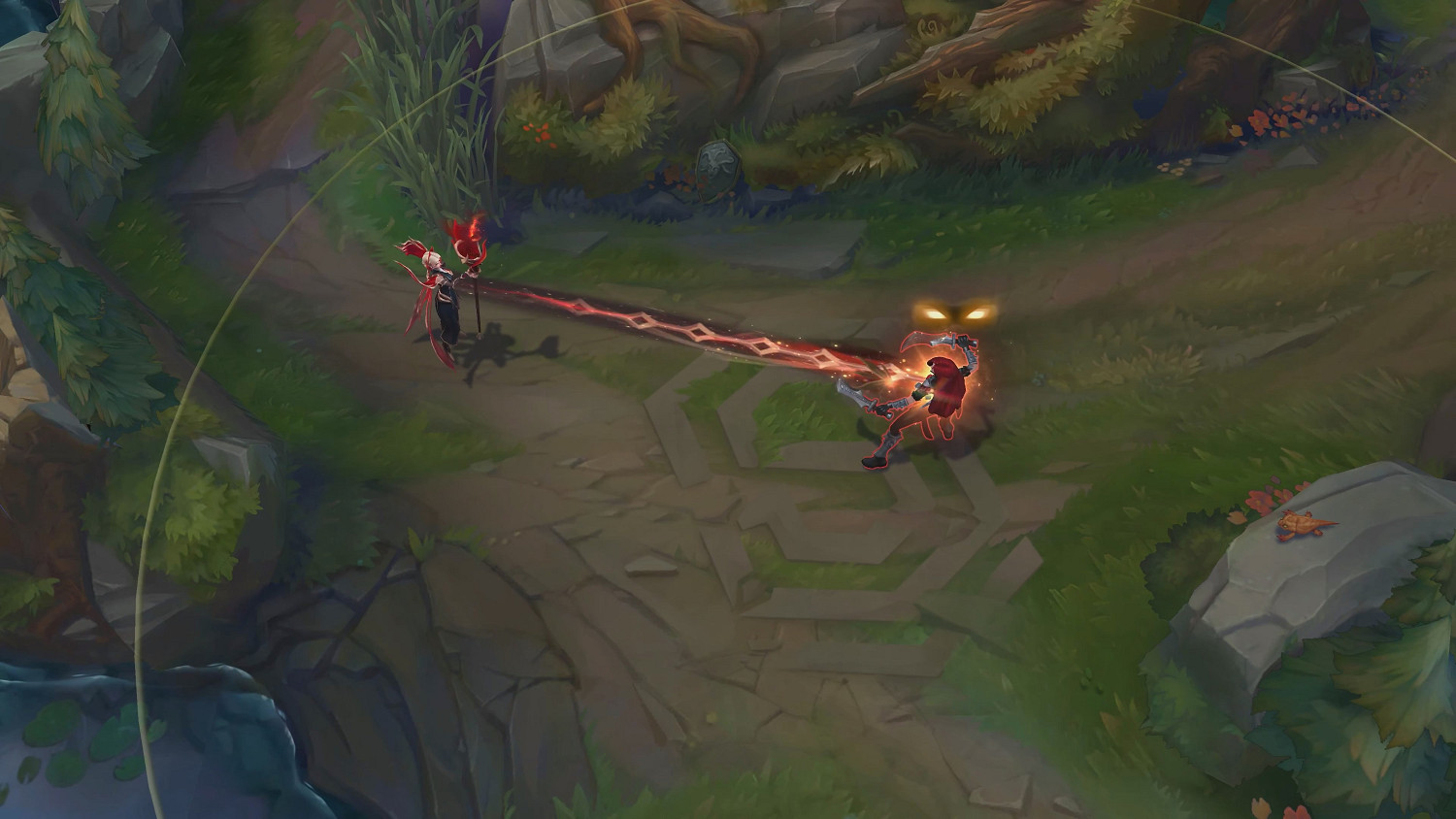 《LOL》Faker名人堂妖姬皮膚展示:暗紅特效十分帥氣! 《LOL》Faker名人堂妖姬皮膚展示:暗紅特效十分帥氣!