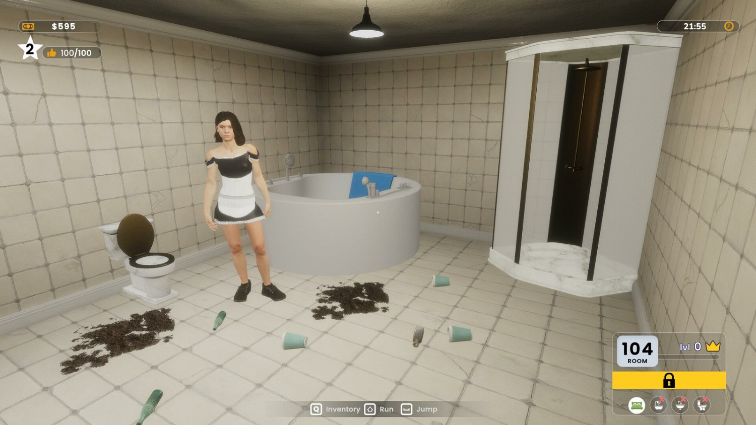 《酒店經營模擬器》Steam版發售 迷人女僕上門服務