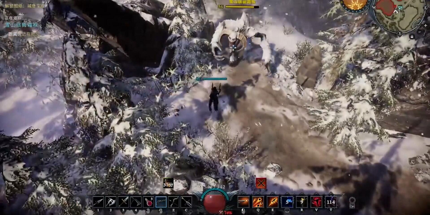 《夜族崛起》雪山駭獸位置介紹 《夜族崛起》雪山駭獸位置介紹