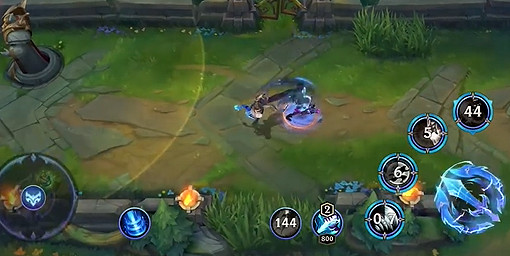 英雄聯盟手遊神龍尊者聖龍李青特效展示