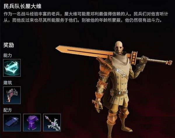 《夜族崛起》民兵隊長屋大維位置介紹 《夜族崛起》民兵隊長屋大維位置介紹