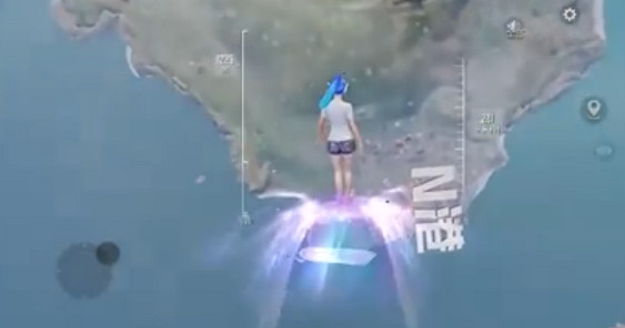 和平精英鏡域雙華飛行器特效展示 和平精英鏡域雙華飛行器特效展示