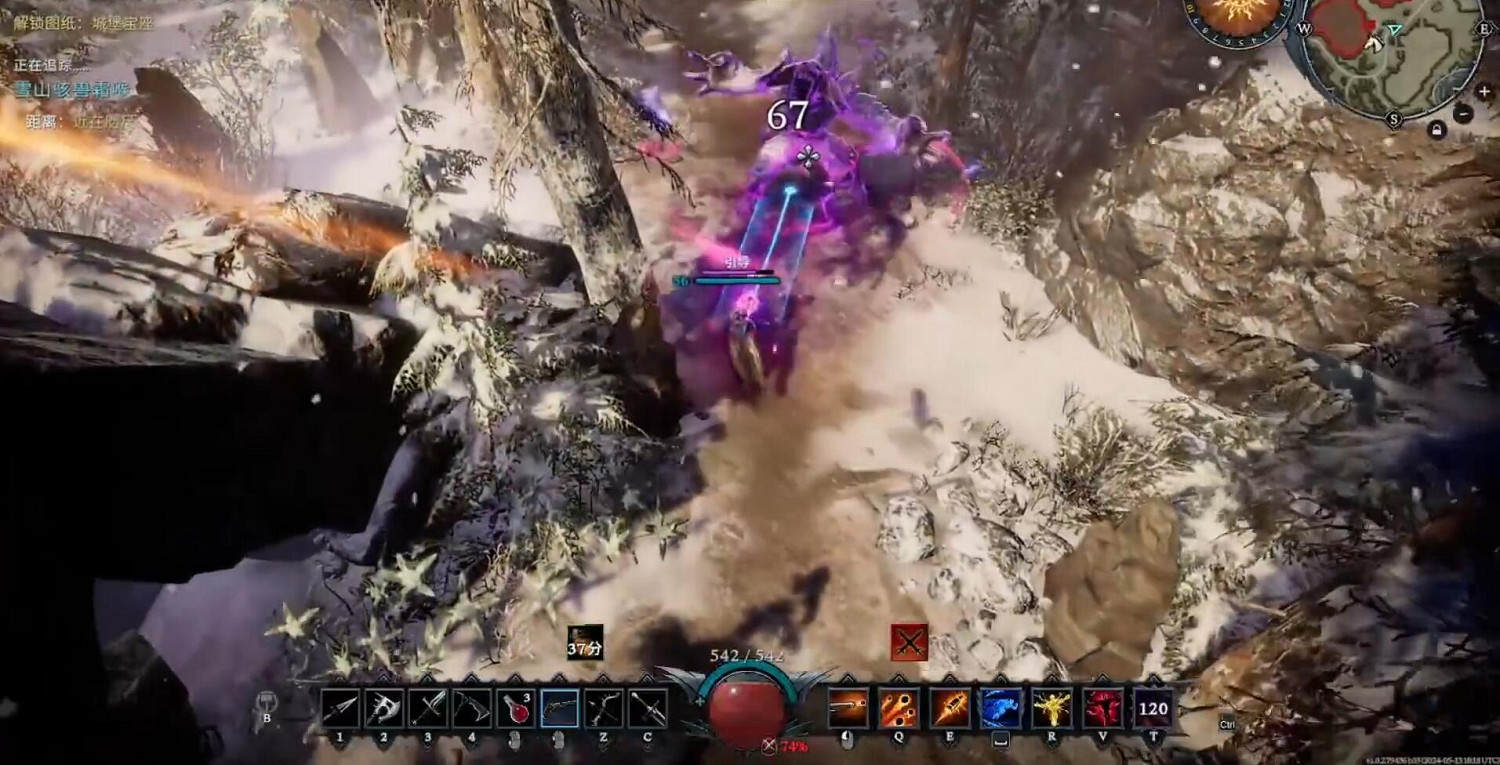 《夜族崛起》雪山駭獸位置介紹 《夜族崛起》雪山駭獸位置介紹