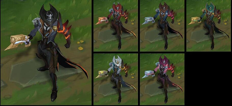 《lol》西部魔影盧錫安炫彩推薦