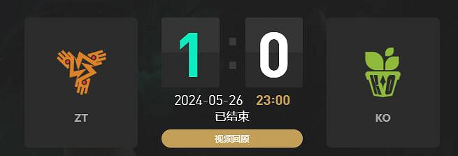 《lol》LGC傳奇杯ZT vs K.O賽況介紹