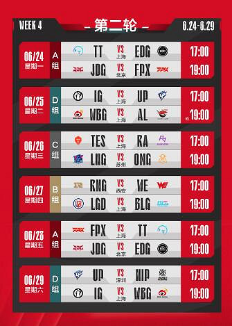 《英雄聯盟》lpl夏季賽賽程時間表 《英雄聯盟》lpl夏季賽賽程時間表