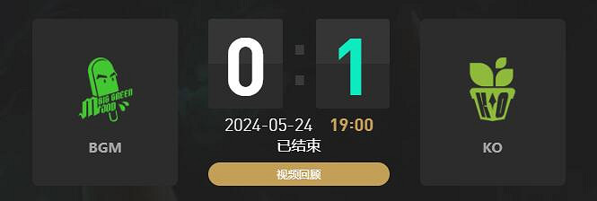 《lol》LGC傳奇杯BGM vs K.O賽況介紹