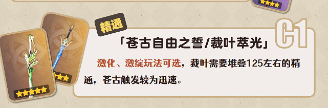 《原神》克洛琳德武器選擇攻略