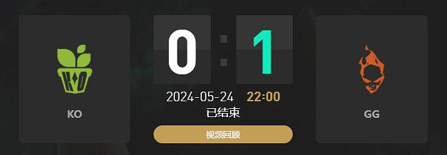 《lol》LGC傳奇杯K.O vs GG賽況介紹