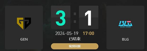 《lol》MSI季中冠軍賽GEN vs BLG賽況介紹