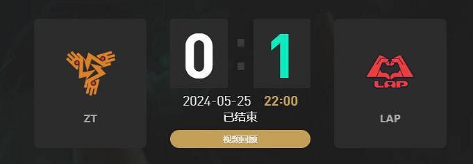 《lol》LGC傳奇杯ZT vs LAP賽況介紹 《lol》LGC傳奇杯ZT vs LAP賽況介紹