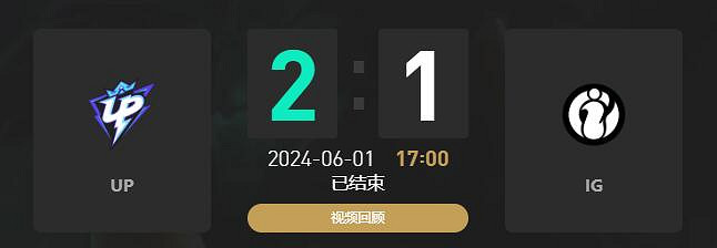 《lol》夏季賽UP vs IG賽況介紹