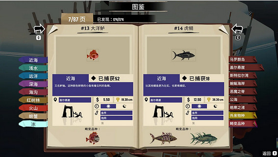 《漁帆暗湧》蓋爾懸崖魚類介紹 《漁帆暗湧》蓋爾懸崖魚類介紹