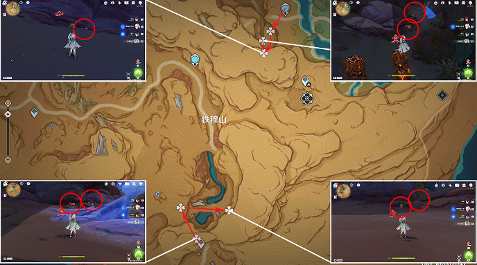 《原神》萬相石快速採集路線一覽