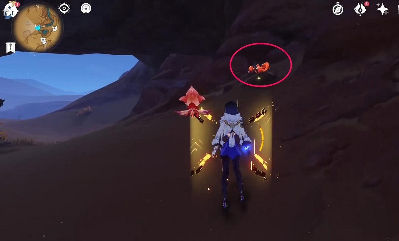 《原神》4.7萬相石荒石蒼漠南採集路線推薦 《原神》4.7萬相石荒石蒼漠南採集路線推薦