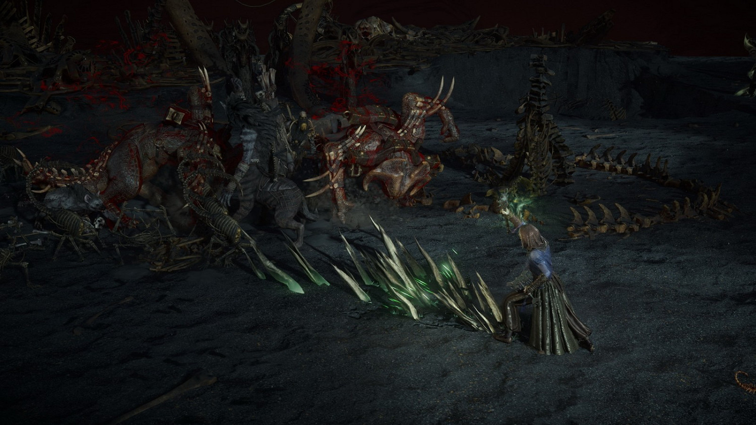 《流亡黯道2》新職業女巫實機展示 操控不死大軍