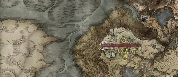 《艾爾登法環》碎星找半狼說明 《艾爾登法環》碎星找半狼說明